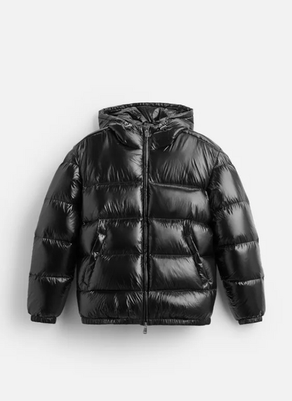 100% down puffer jacket - protecting the wind for a luxurious fit
