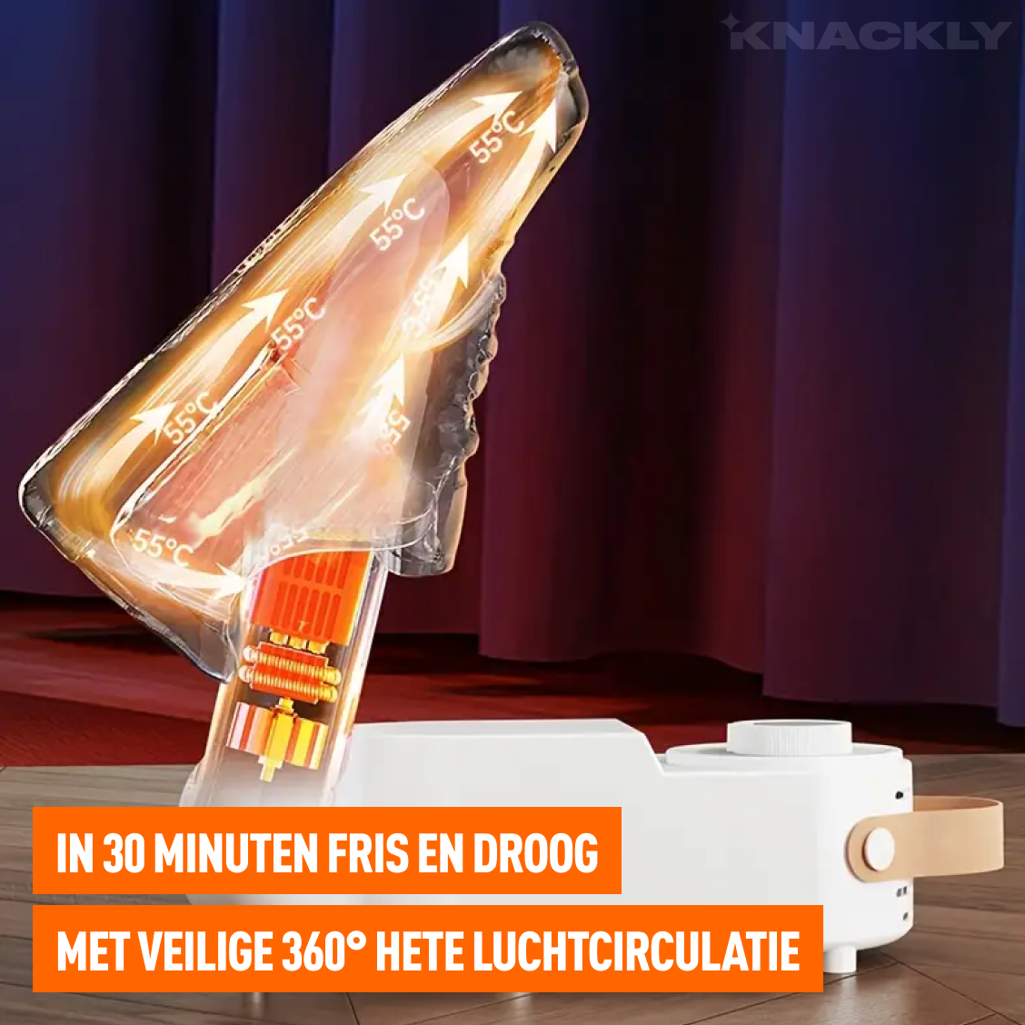 DryBoost Pro - Krachtige & Snel Droge Schoenen, Altijd Beschermd!