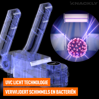 DryBoost Pro - Krachtige & Snel Droge Schoenen, Altijd Beschermd!