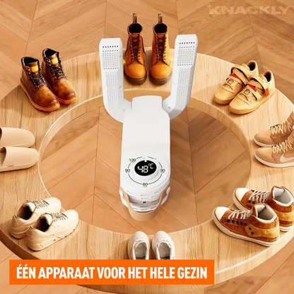 DryBoost Pro - Krachtige & Snel Droge Schoenen, Altijd Beschermd!
