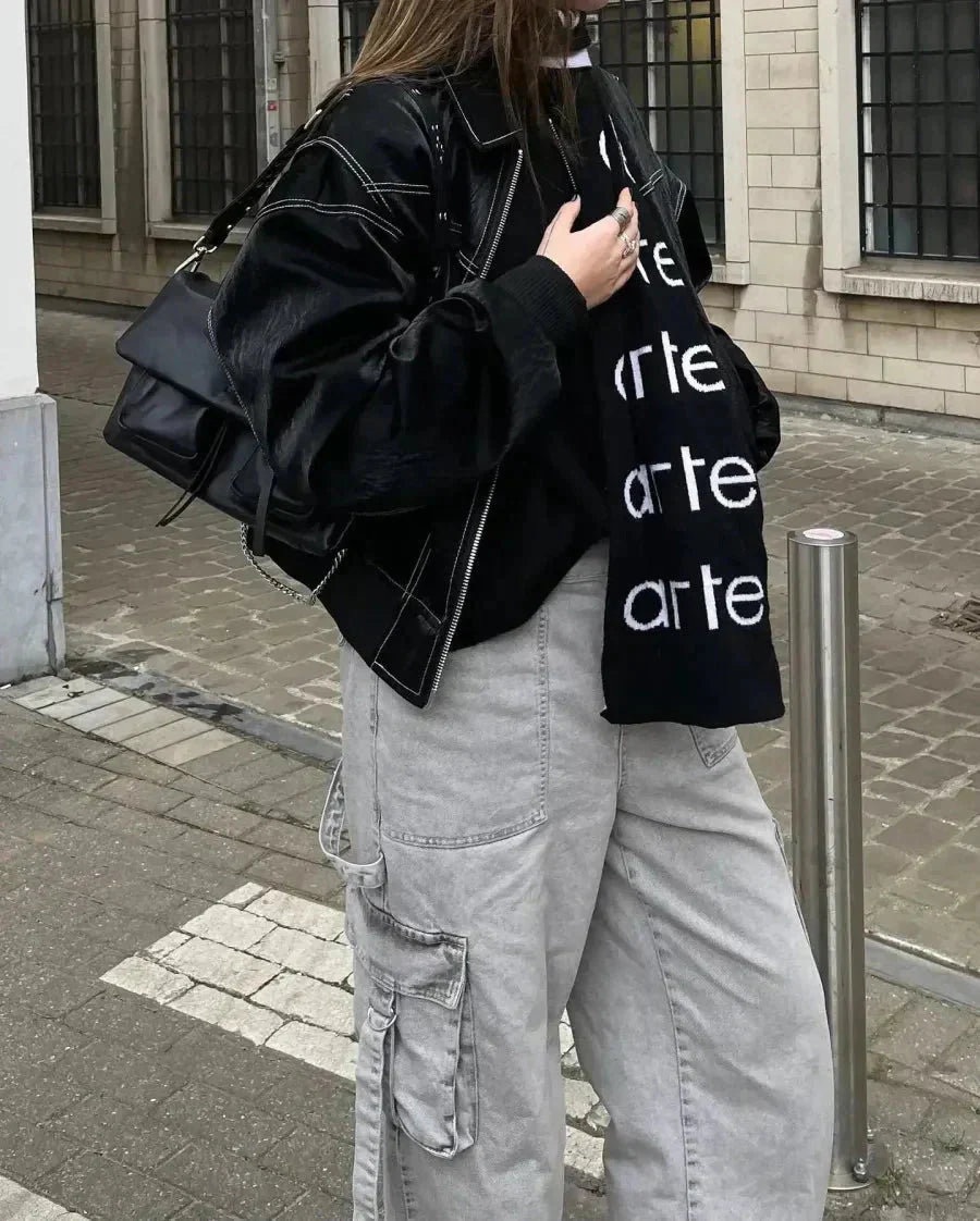 Sara Modieuze Bomber Jacket