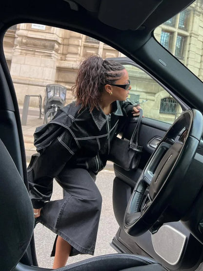 Sara Modieuze Bomber Jacket