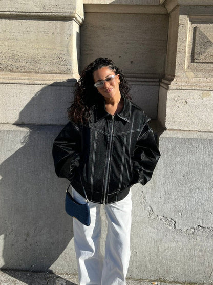 Sara Modieuze Bomber Jacket